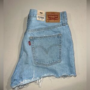 Levi’s Shorts 501 high rise light wash